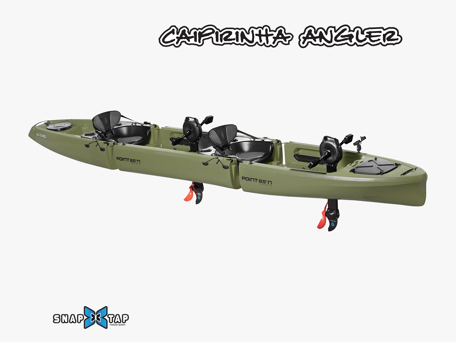 Caipirinha Angler — Solo/Tandem Fishing Kayak | Point 65 – Point